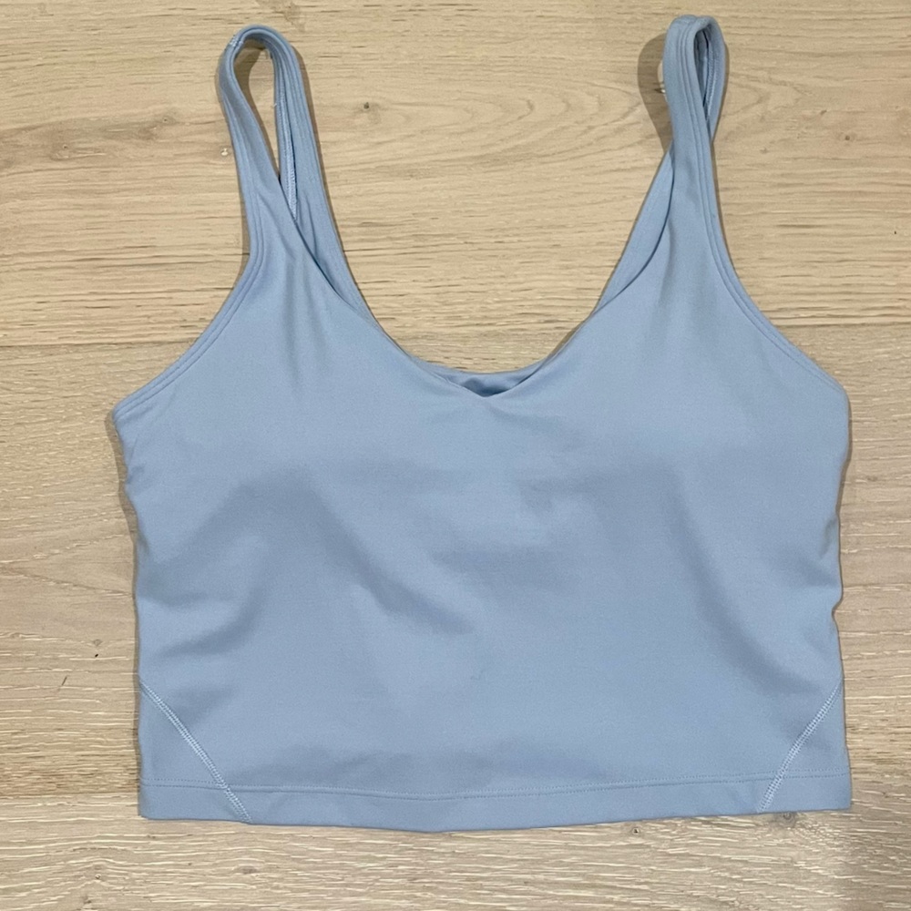 Excellent condition Lululemon Align Tank 8 - Blue Linen (worn once)